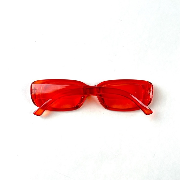 Chic Orange Sunglasses - Picture 2 of 2